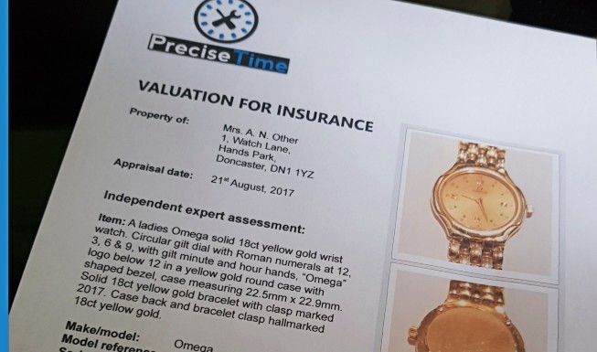Valuations and insurance work
